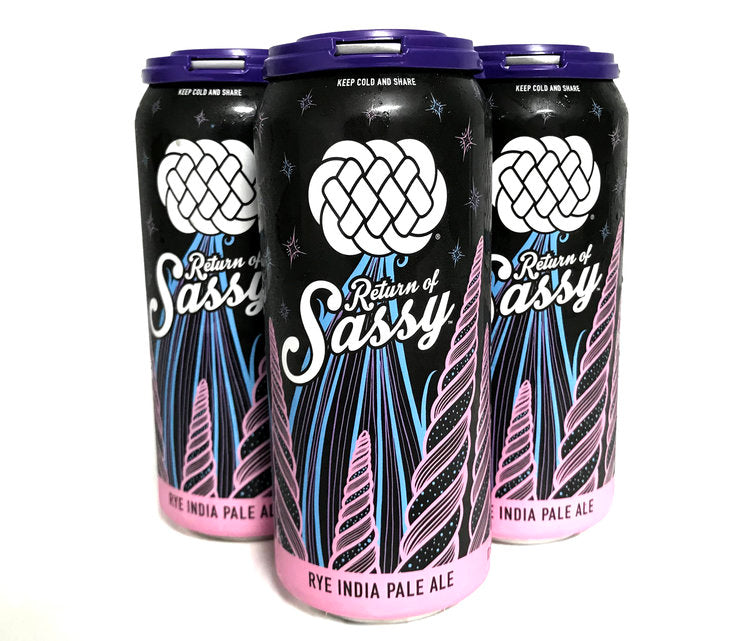 Three Weavers Return of Sassy Rye IPA 16oz can