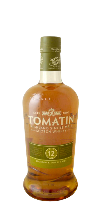 TOMATIN 12 YR SINGLE MALT SCOTCH
