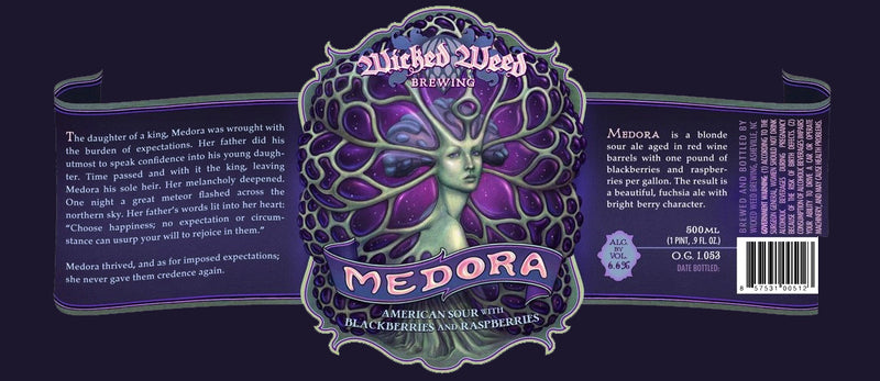 Wicked Weed Medora Sour 500ml LIMIT 1 (Read Order Info)