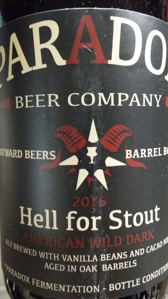 Paradox Hell For Stout 500ml