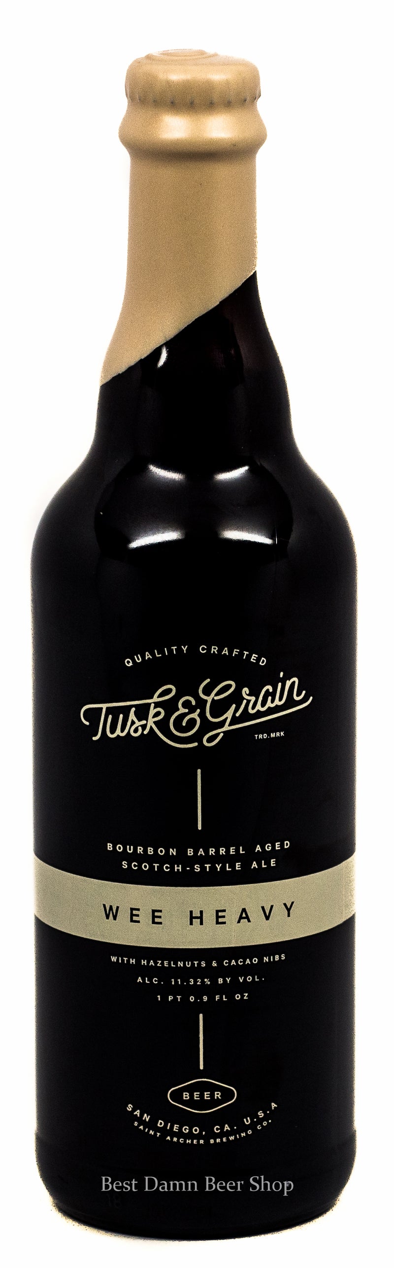 Saint Archer Tusk and Grain Wee Heavy Scotch Bourbon Aged 500ml