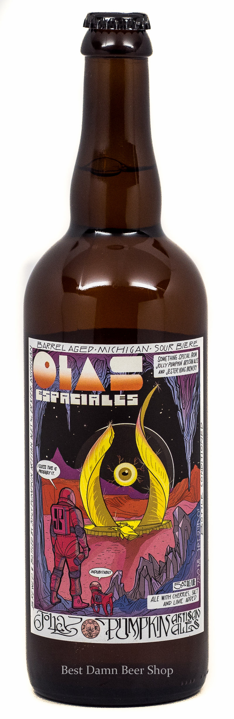 Jolly Pumpkin Brewery Jester King Brewery Olas Espaciales 750ml