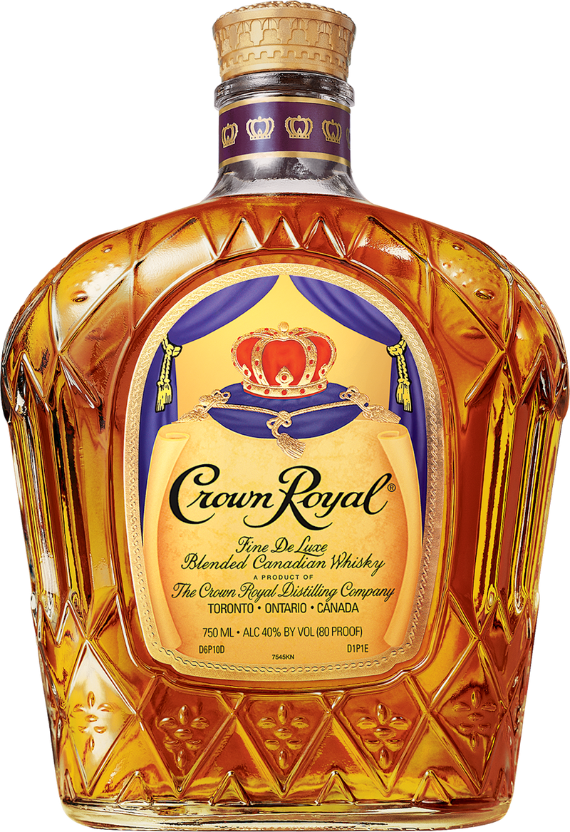 CROWN ROYAL BLENDED CANADIAN WHISKEY 1.75L