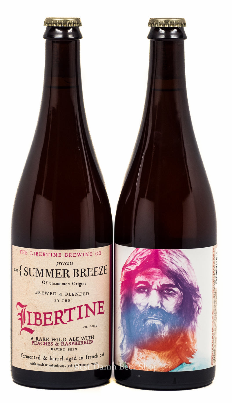 Libertine Summer Breeze 750ml Peaches and Raspberries