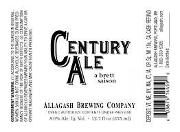 Allagash Century Ale 375ml LMT 1