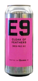 E9 BREWING CO. CLOAK OF FEATHERS IPA 16oz can