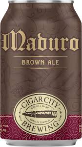 Cigar City Brewing Maduro Brown Ale 12oz cans