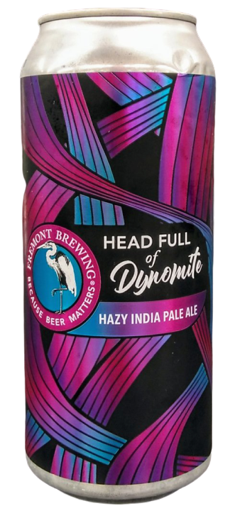 FREMONT BREWING HEAD FULL OF DYNOMITE HAZY IPA 16oz can