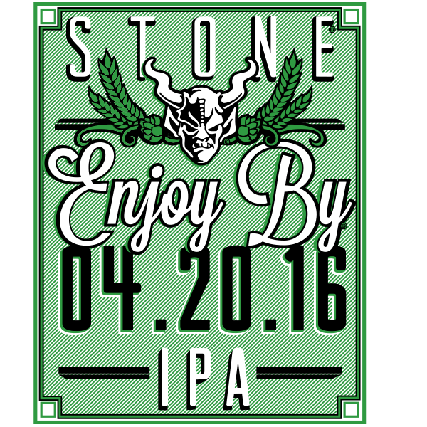 Stone Brewing Enjoy by 04.20.16 22oz