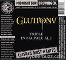 Midnight Sun Brewing Company Gluttony Triple IPA 22oz