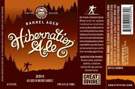 Great Divide Hibernation Ale whiskey aged 750ml