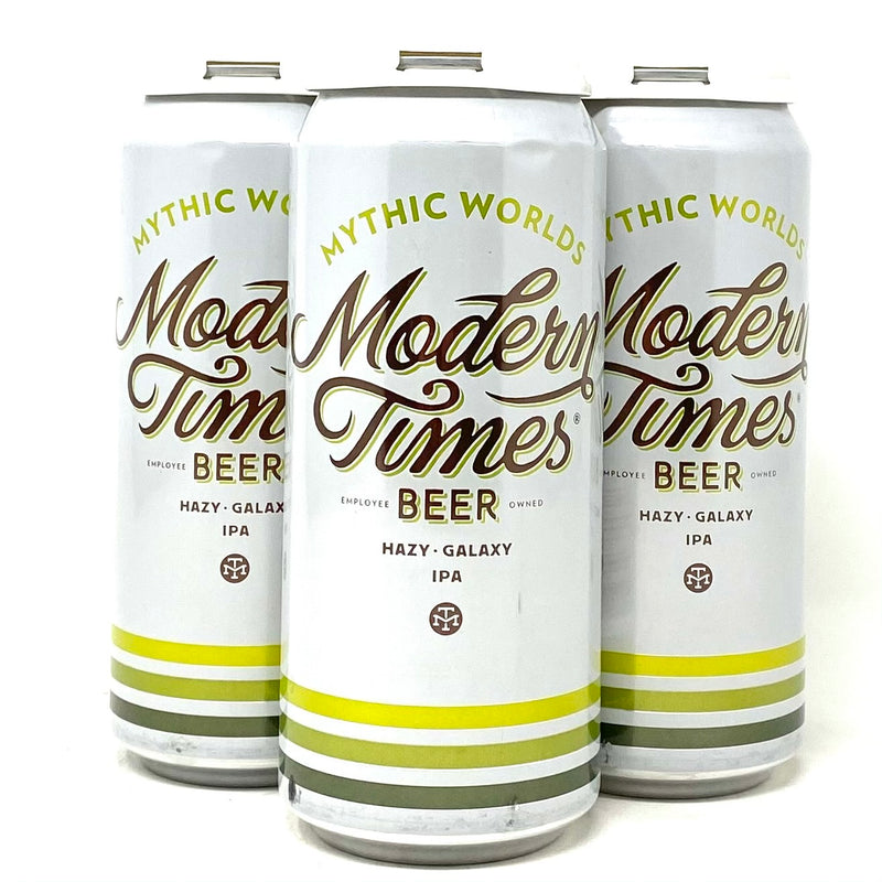 MODERN TIMES MYTHIC WORLDS HAZY GALAXY IPA 16oz can