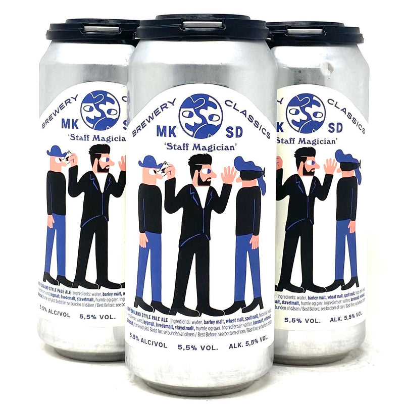 MIKKELLER BREWING STAFF MAGICIAN NEW ENGLAND STYLE PALE ALE 16oz can