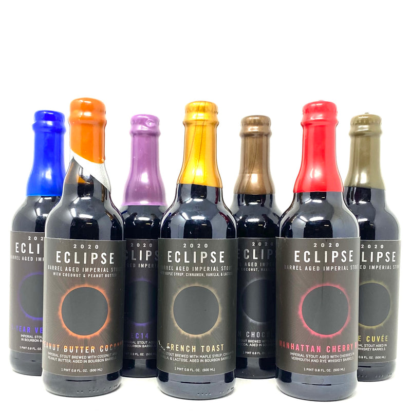 (SET) FIFTY FIFTY BREWING 2020 ECLIPSE B.B.A. IMPERIAL STOUTS 500ml Bottle *LIMIT 1 PER ORDER***