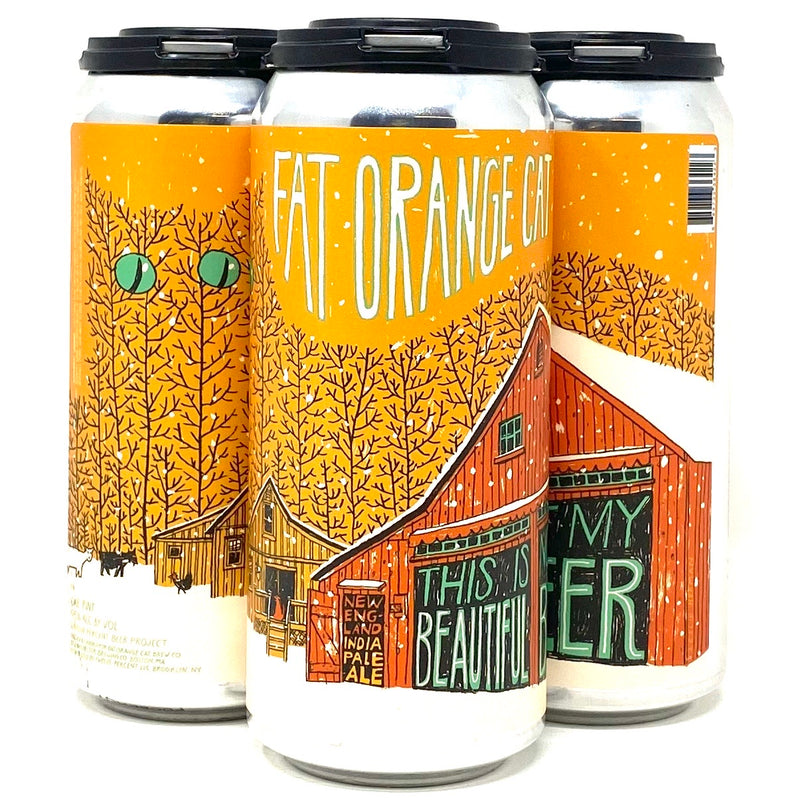 FAT ORANGE CAT THIS IS NOT MY BEAUTIFUL BEER NE IPA 16oz can
