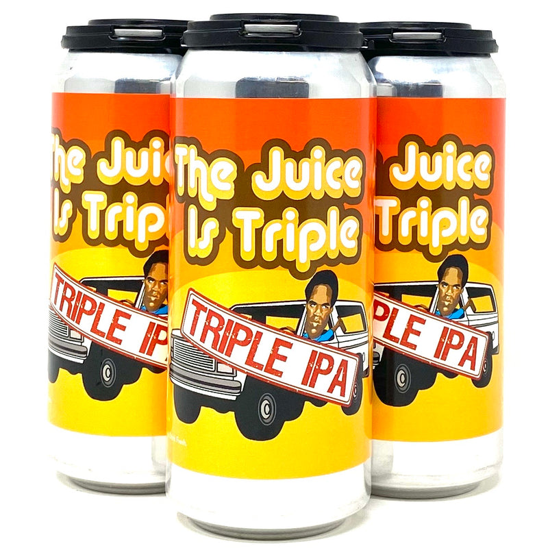 LOCAL CRAFT BEER THE JUICE IS TRIPLE TIPA 16oz can