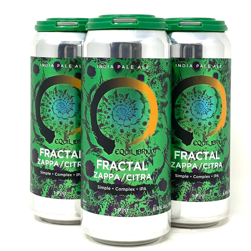 EQUILIBRIUM FRACTAL ZAPPA/CITRA IPA 16oz can
