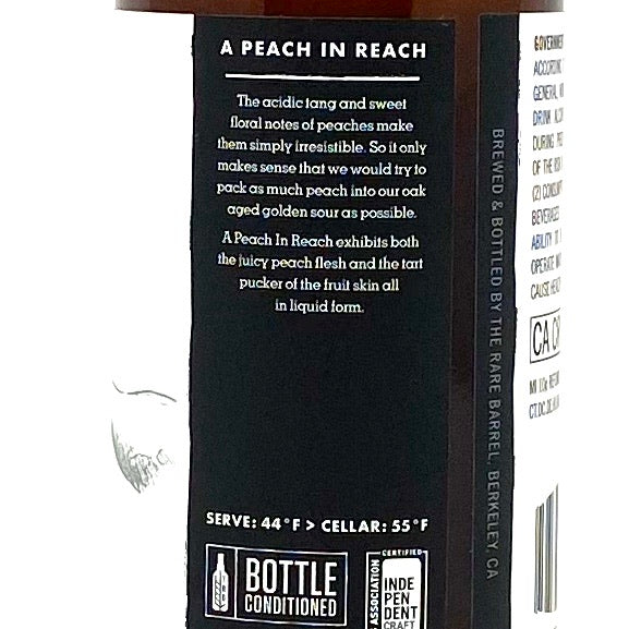 RARE BARREL 2020 A PEACH IN REACH 375ml Bottle