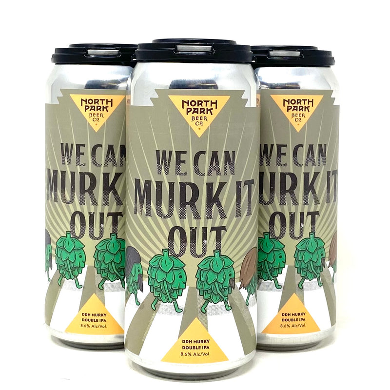 NORTH PARK BREWING WE CAN MURK IT OUT DDH MURKEY DIPA 16oz can