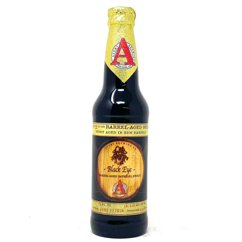 AVERY 2014 BLACK EYE BARREL-AGED IMPERIAL STOUT 12oz Bottle