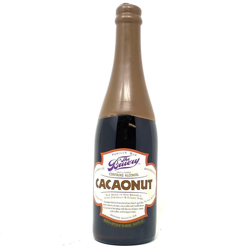 THE BRUERY 2013 CACAONUT ALE AGED IN BOURBON BARRELS 750ml Bottle ***LIMIT 1 PER PERSON***