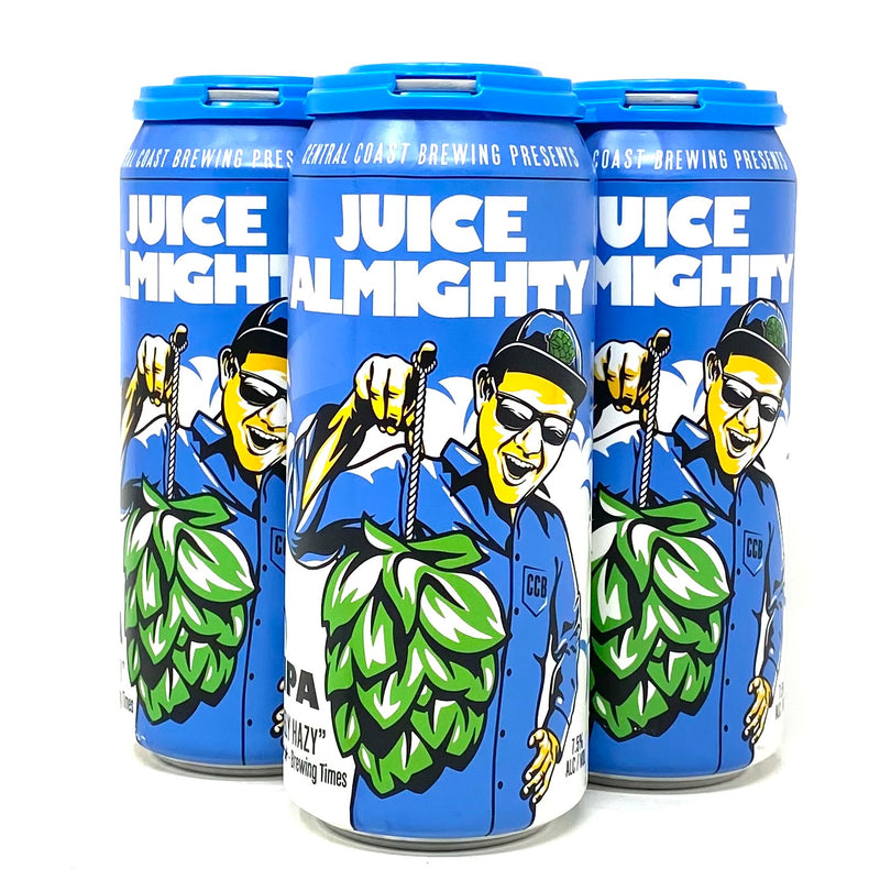 CENTRAL COAST BREWING JUICE ALMIGHTY IPA 16oz can