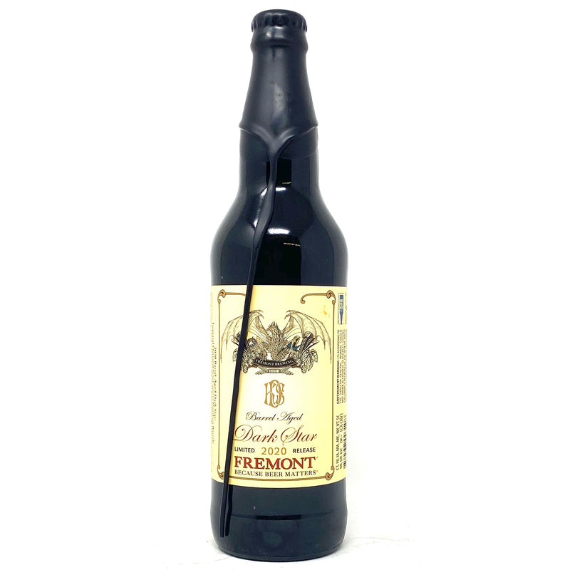 FREMONT BREWING 2020 BARREL-AGED DARK STAR IMPERIAL OATMEAL STOUT 22oz Bottle *LIMIT 1 PER ORDER*