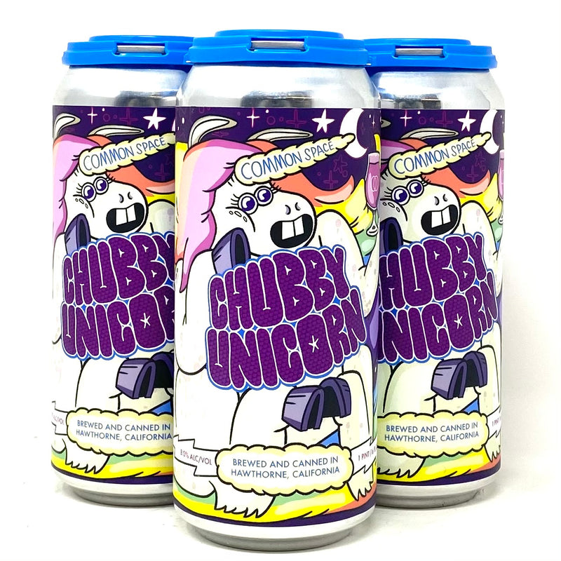 COMMON SPACE CHUBBY UNICORN GUAVA MILKSHAKE IPA 16oz can