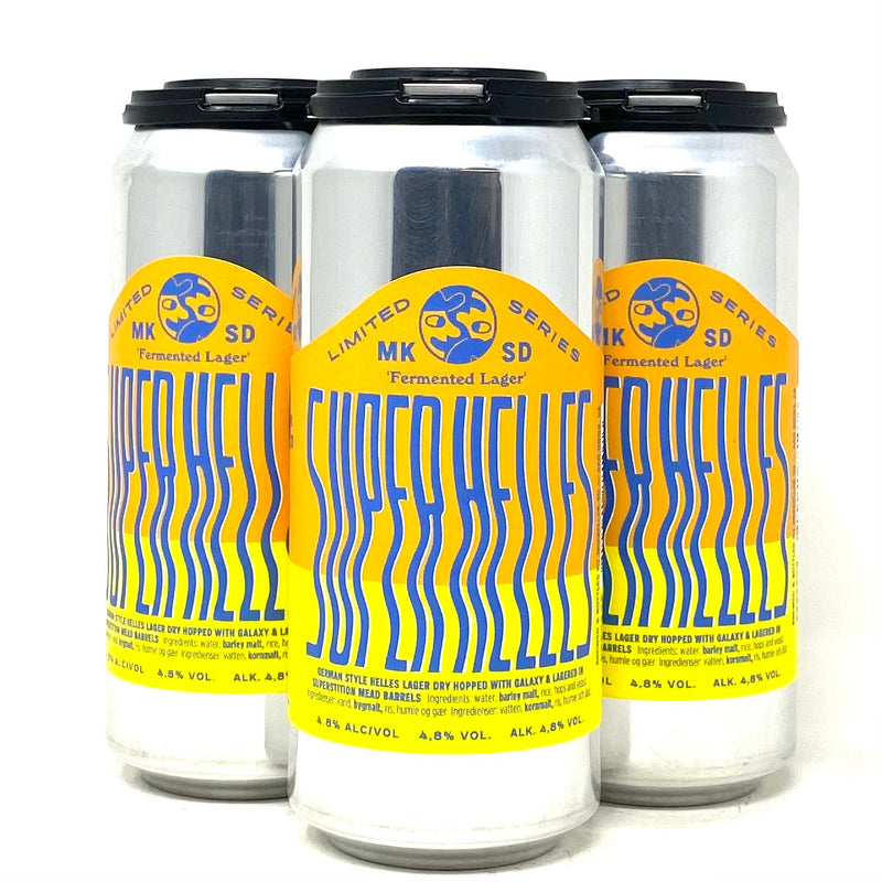 MIKKELLER SD SUPER HELLES GERMAN STYLE HELLES LAGER 16oz can