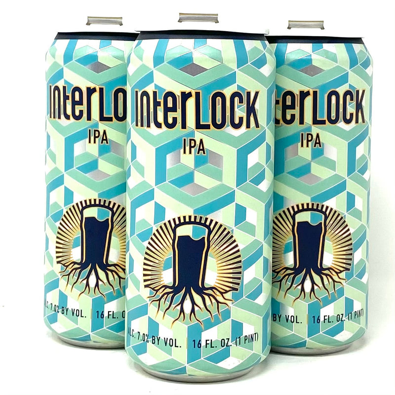 BURGEON x BEACHWOOD BREWING INTERLOCK IPA 16oz can