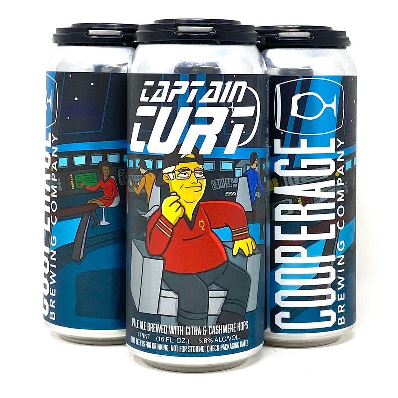 COOPERAGE CAPTAIN CURT PALE ALE W/ COTRA & CASHMERE HOPS 16oz can