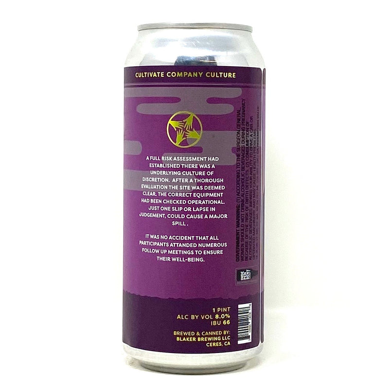BLAKER BREWING WEST COAST DIPA 16oz can
