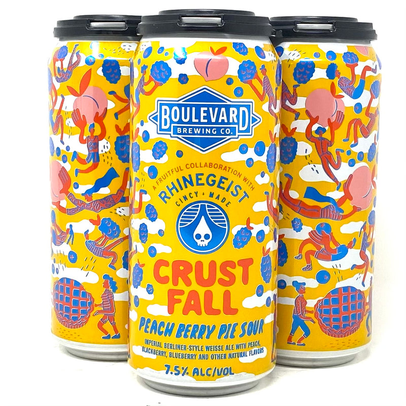 BOULEVARD x RHINEGEIST CRUST FALL PEACH BERRY PIE SOUR 16oz can