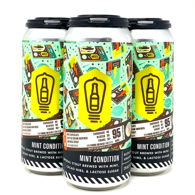 BOTTLE LOGIC MINT CONDITION IMPERIAL STOUT 16oz can