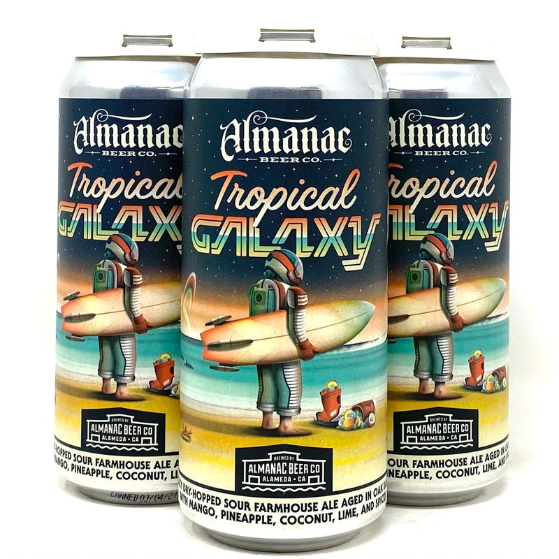 ALMANAC TROPICAL GALAXY DH SOUR FARMHOUSE ALE 16oz can