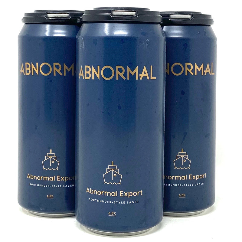 ABNORMAL ‘ABNORMAL EXPORT’ DORTMUNDER-STYLE LAGER 16oz can