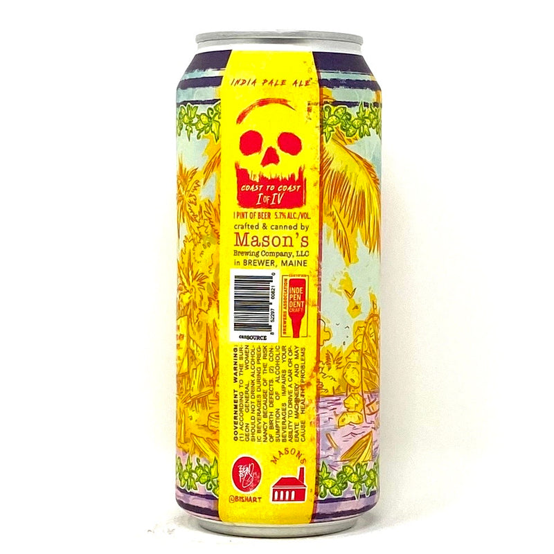 MASON’S BREWING HIPSTER VACATION IPA 16oz can