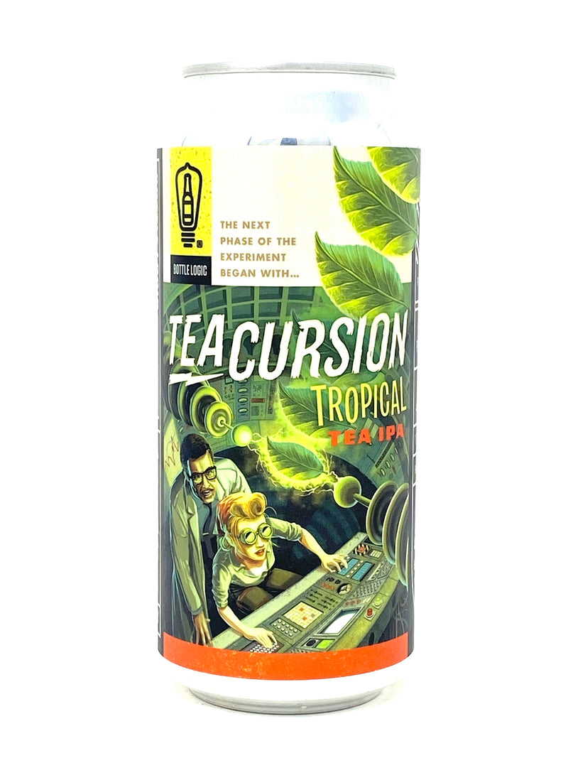 BOTTLE LOGIC BREWING TEACURSION TROPICALTEA IPA 16oz can