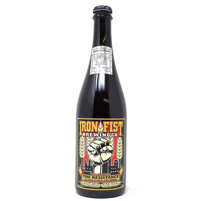 IRON FIST BREWING THE RESISTANCE ALE 750ml Bottle