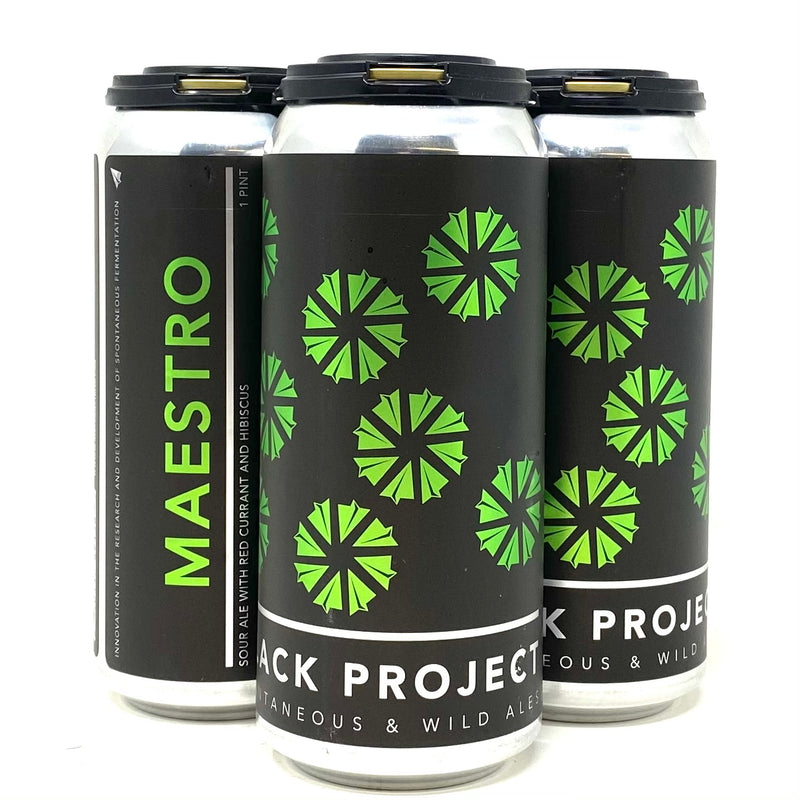 BLACK PROJECT SPONTANEOUS & WILD ALES MAESTRO 16oz can