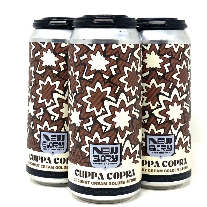 NEW GLORY CUPPA COPRA COCONUT CREAM GOLDEN STOUT 16oz can