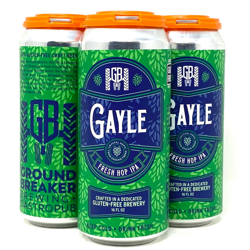 GROUND BREAKER BREWING GAYLE FRESH HOP IPA 16oz can