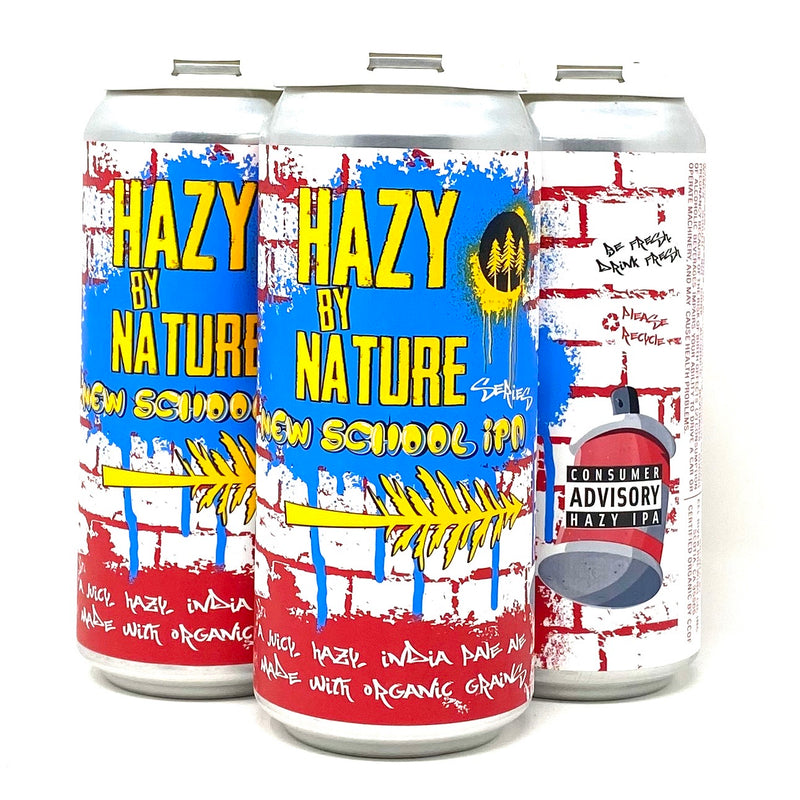 EEL RIVER BREWING HAZY BY NATURE NEW SCHOOL IPA 16oz can