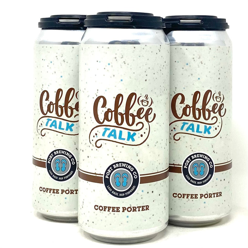 PORT BREWING COFFEE TALK COFFEE PORTER 16oz can