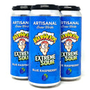 ARTISANAL BREW WORKS WARHEADS EXTREME SOUR BLUE RASPBERRY 16oz can