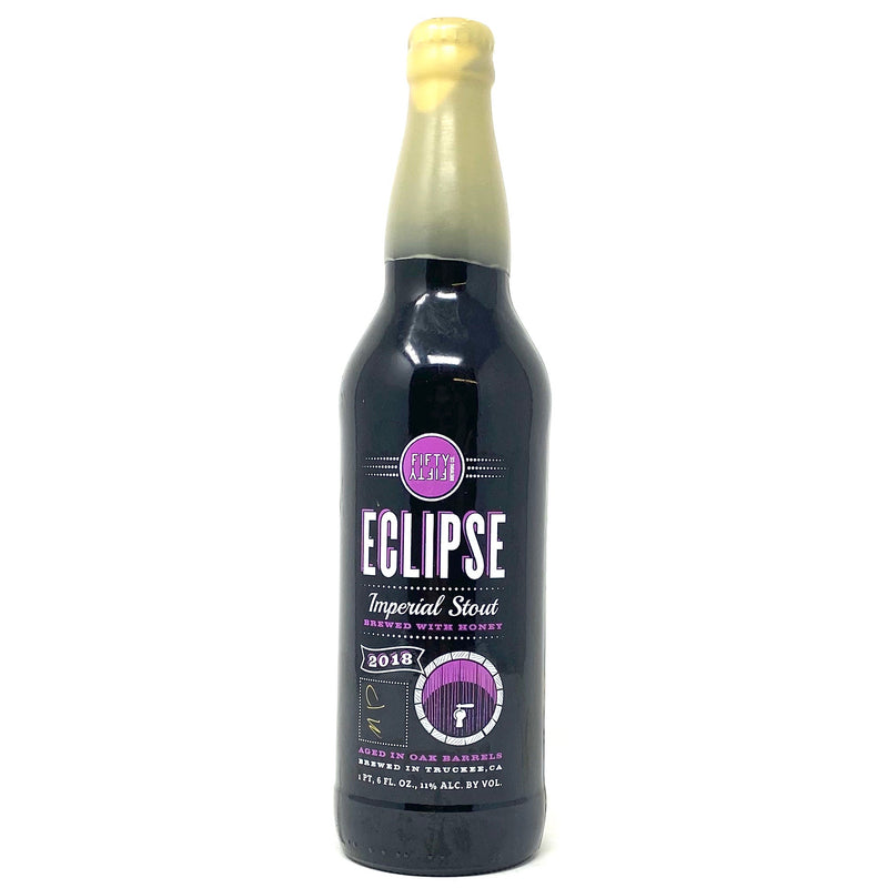 FIFTYFIFTY ECLIPSE 2018 BARREL-AGED MAPLE STOUT 22oz Bottle