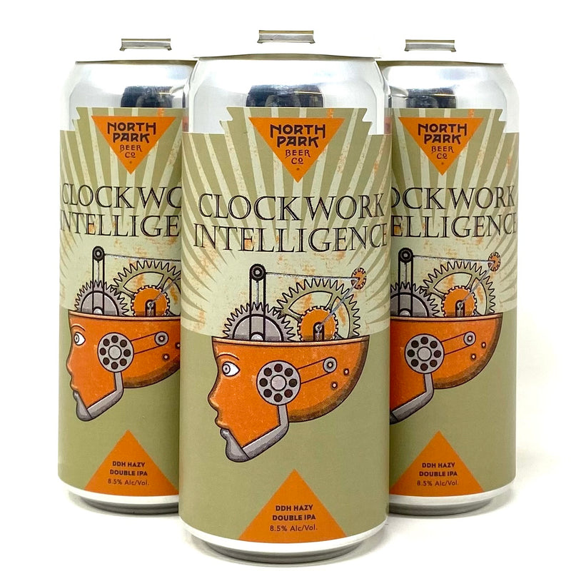 NORTH PARK CLOCKWORK INTELLIGENCE DDH DIPA 16oz can