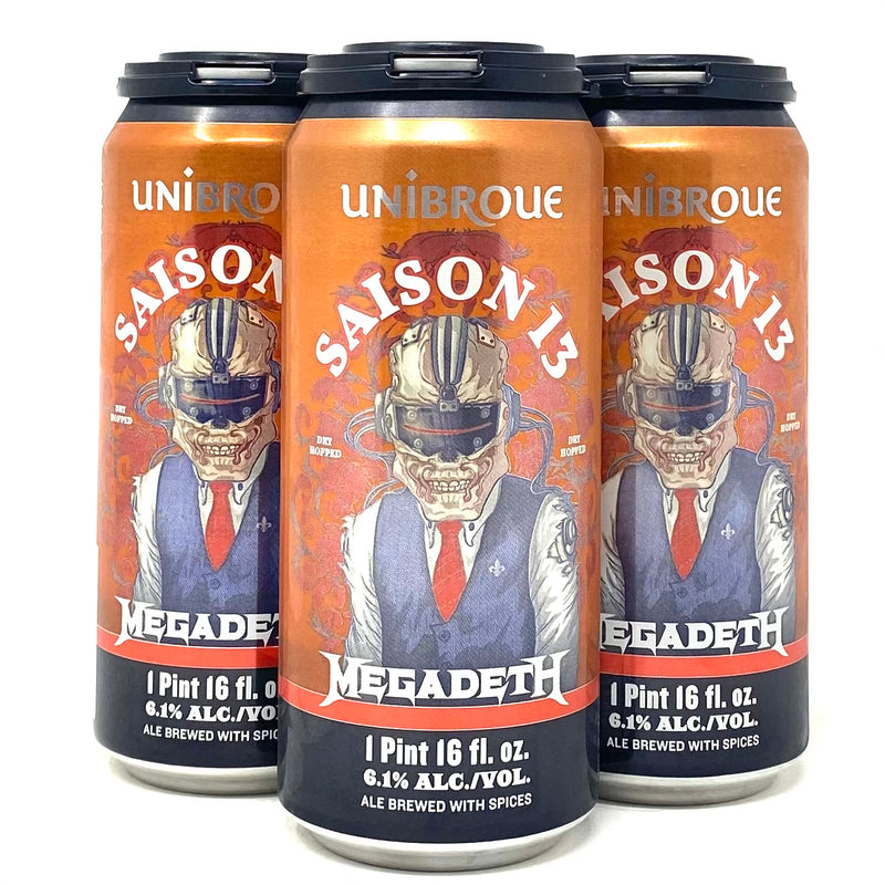 UNIBROUE SAISON 13 MEGADEATH 16oz can