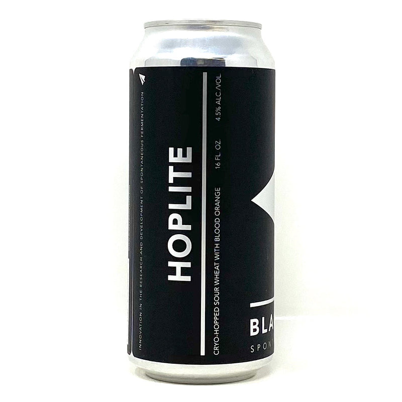 BLACK PROJECT SPONTANEOUS AND WILD ALES HOPLITE SOUR WHEAT ALE 16oz can