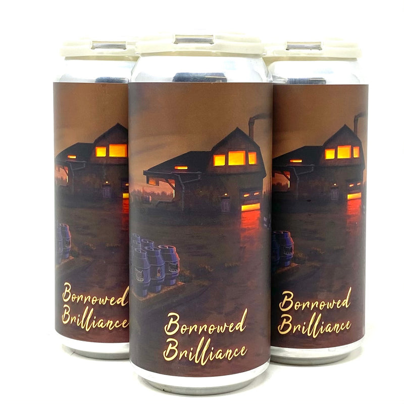 SHORT THROW & TIMBER ALES BREWED BRILLIANCE IMPERIAL STOUT 16oz can